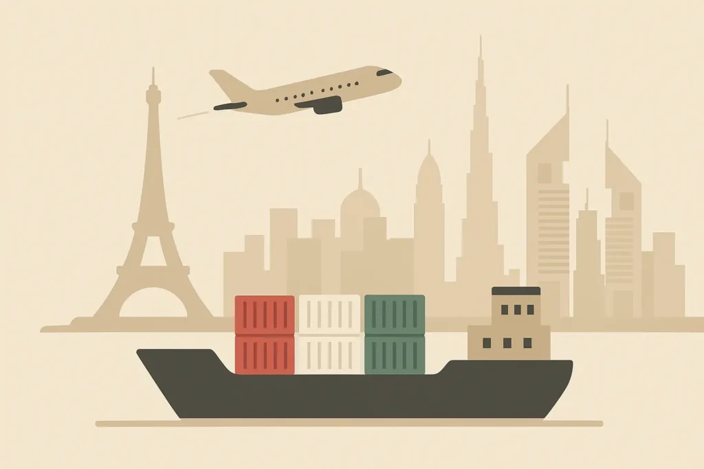 Cargo services to France